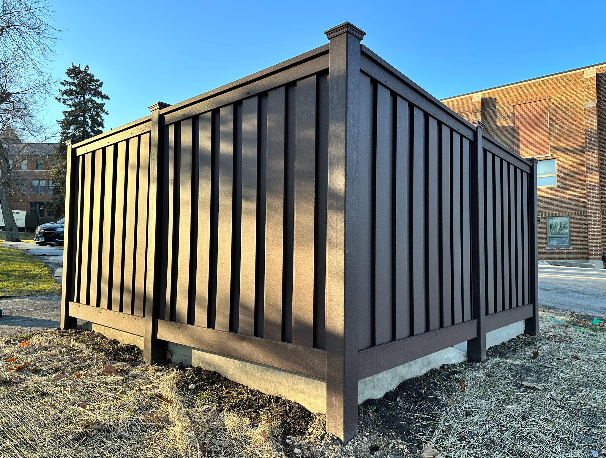 Commercial Dumpster Enclosures Illinois