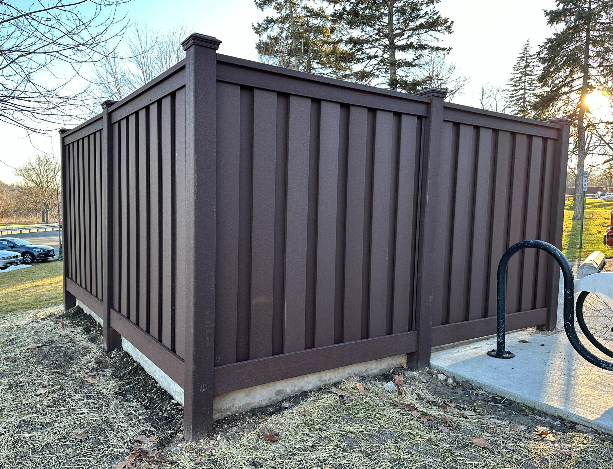 Composite Dumpster Enclosure Company Illinois